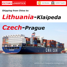 Service d&#39;expédition / logistique Expédition de Chine en Pologne / Lituanie / Klaipeda / Lettonie / Riga / Estonie